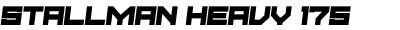 Stallman Heavy 175 Oblique